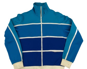Vintage Track Jacket M 80s 1/4 Zip Talon Zip USA Made Blue - Etsy UK