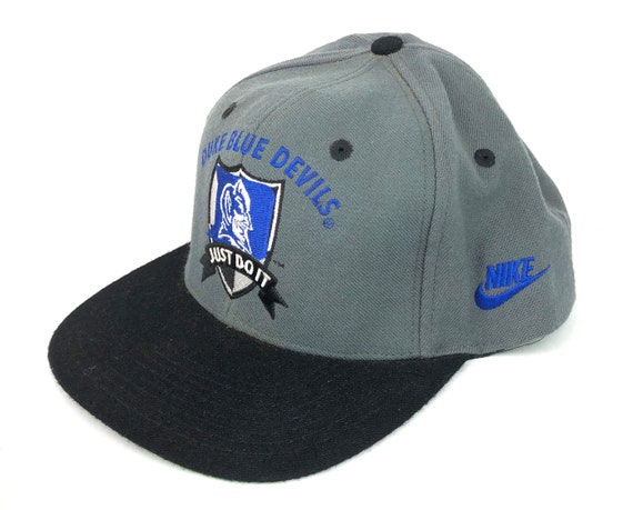 Vintage Duke Blue Devils Nike Snapback Hat - image 3