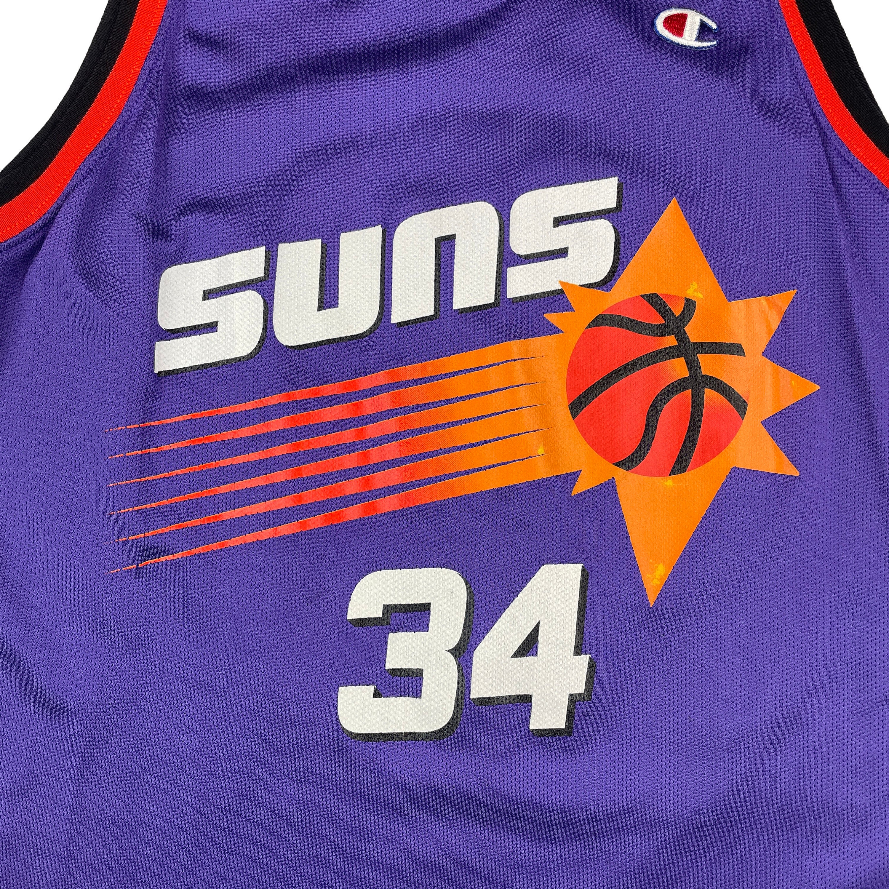 Phoenix Suns: Charles Barkley 1992/93 Purple Champion Jersey (S) – National  Vintage League Ltd.