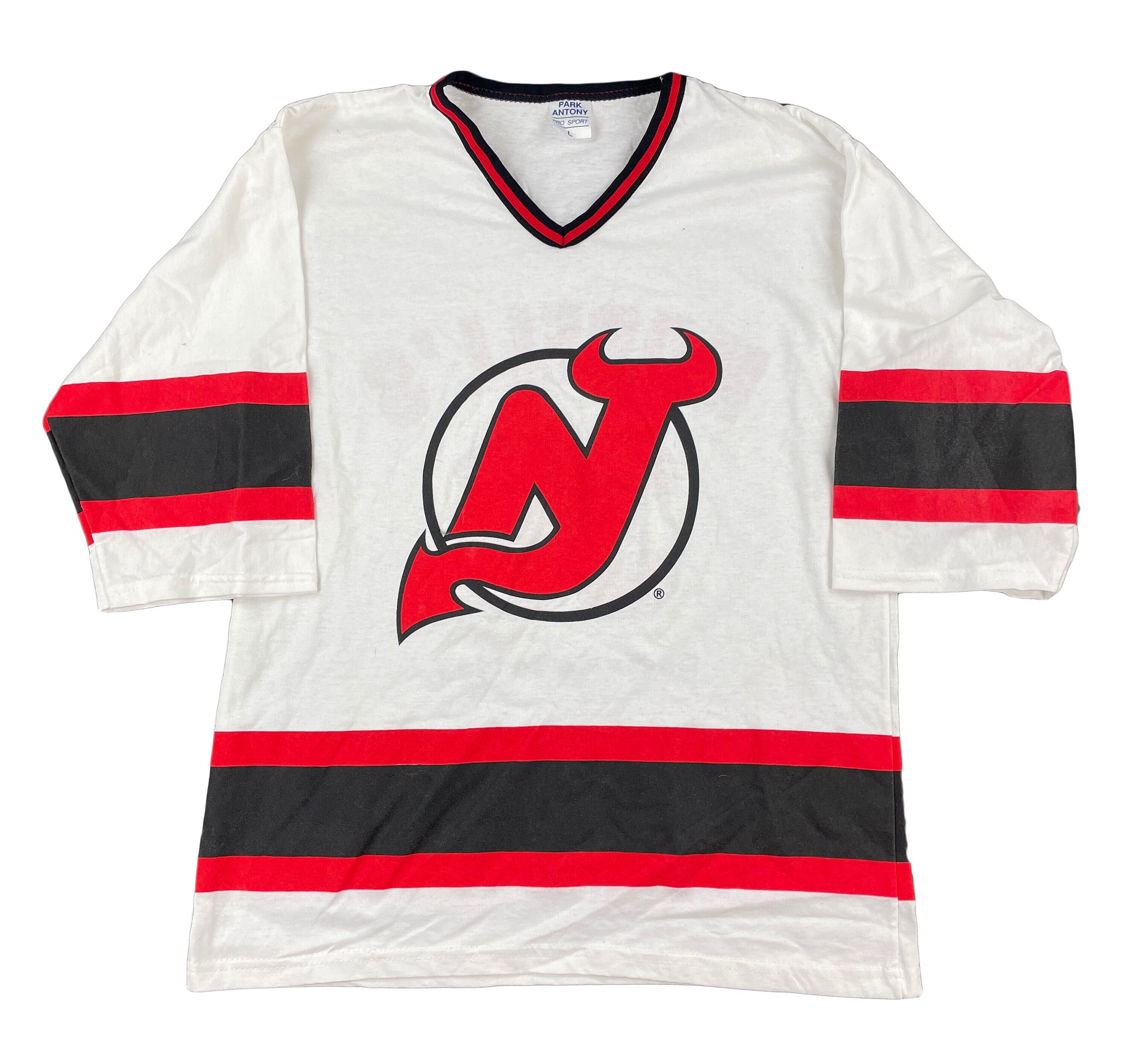 NHL New Jersey Devils Vintage Red Tri-Blend T-Shirt