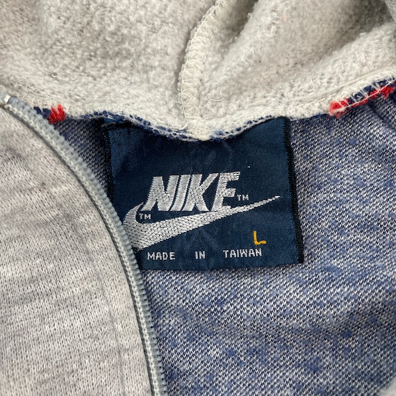 Vintage Nike Blue Tag Hooded Sweatshirt - image 7