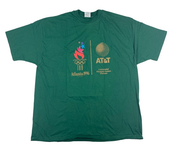 Vintage Atlanta 1996 Olympics T-Shirt - image 1