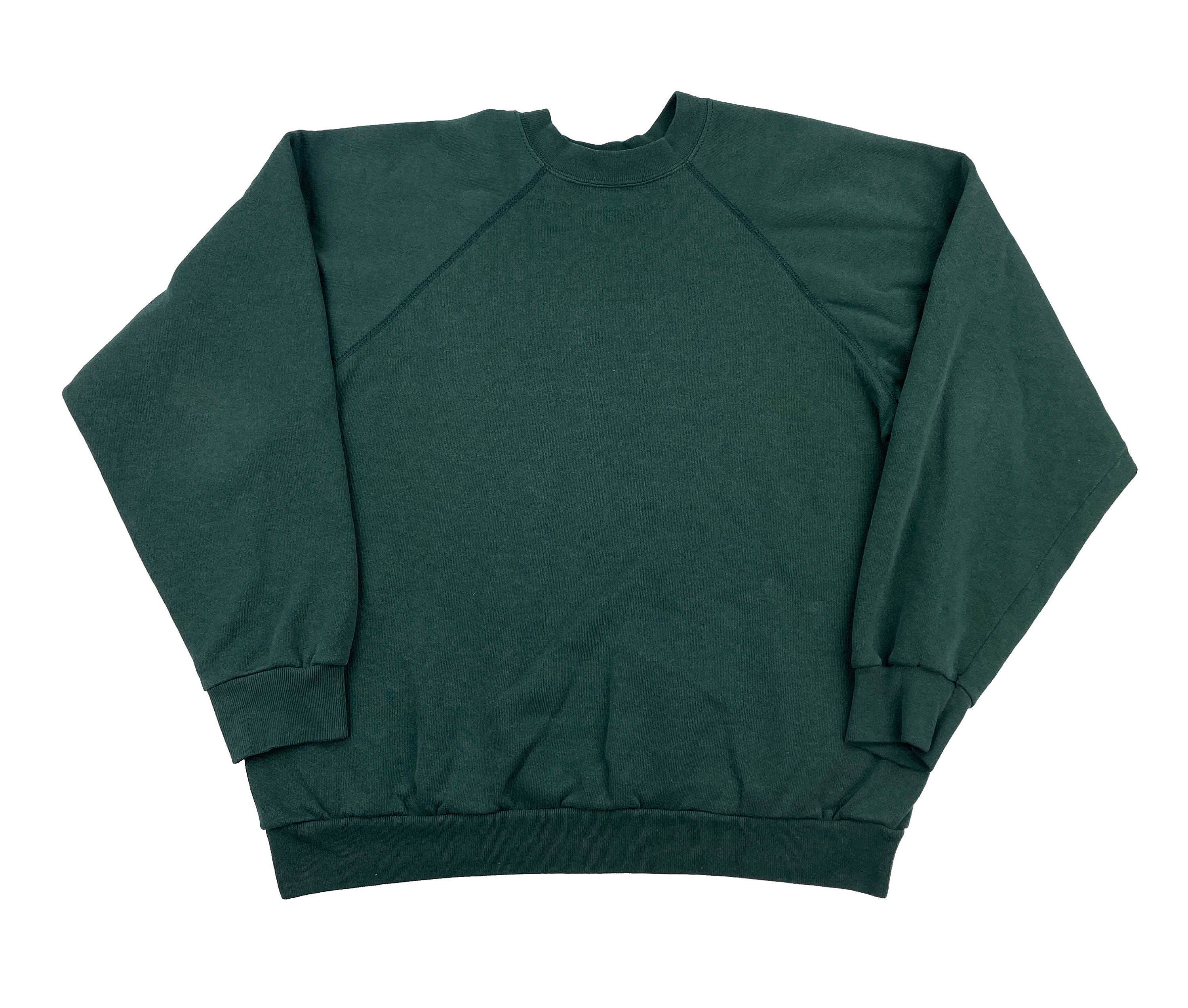 Vintage Forest Green Blank Sweatshirts - Etsy Israel