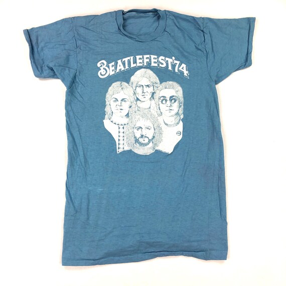 Vintage Beatles 1974 Beatlefest T-Shirts - Gem