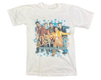 Vintage N*Sync 2001 Pop Odessy Tour T-Shirt