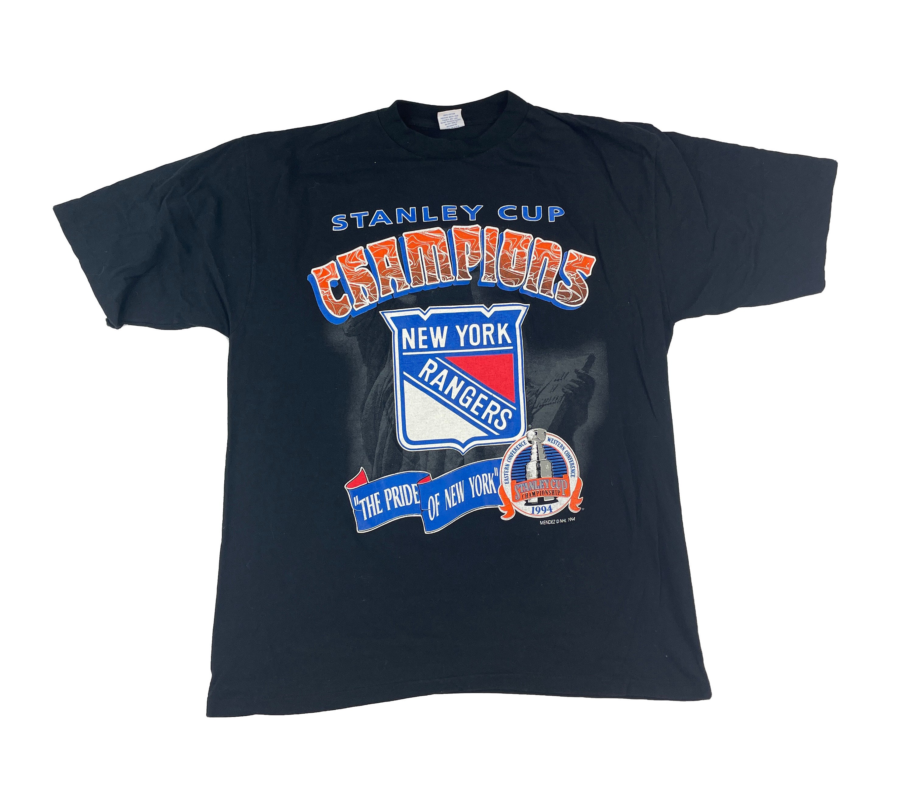 Vintage New York Rangers 1994 Stanley Cup Champions T-shirt - Etsy