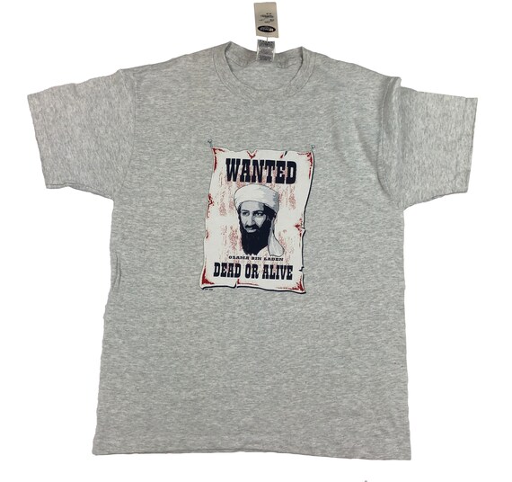 12+ Osama Bin Laden Dead Or Alive T Shirt PNG