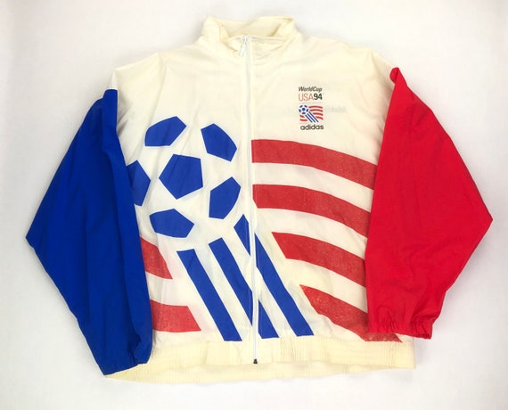 Vintage USA Soccer Windbreaker