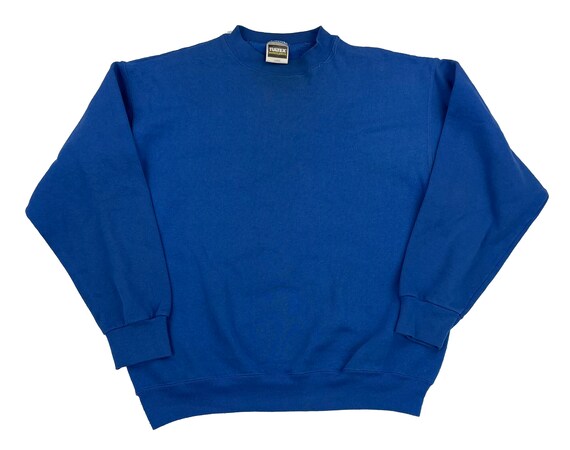 1980/90s Hanes Her Way Royal Blue Sweatshirt – Red Vintage Co