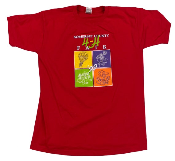 Vintage Somerset County 4H Fair T-Shirt - image 5