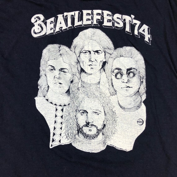Vintage Beatles 1974 Beatlefest T-Shirts - image 5