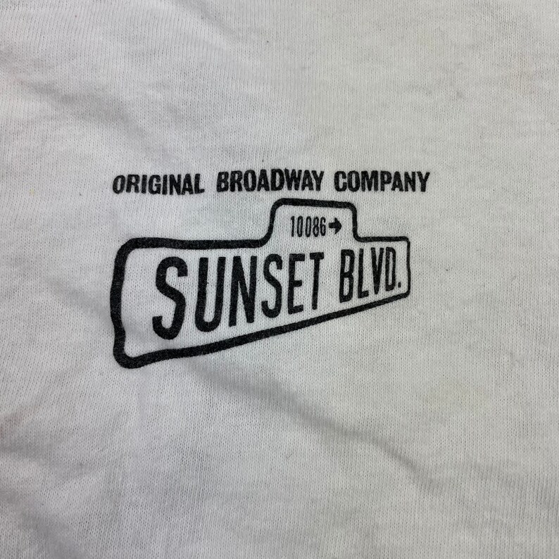 Vintage Sunset Boulevard Opening Night T-Shirt image 3