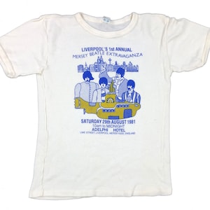 Vintage 1st Annual Mersey Beatle Extravaganza 1981 T-Shirt