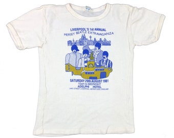 Vintage 1st Annual Mersey Beatle Extravaganza 1981 T-Shirt