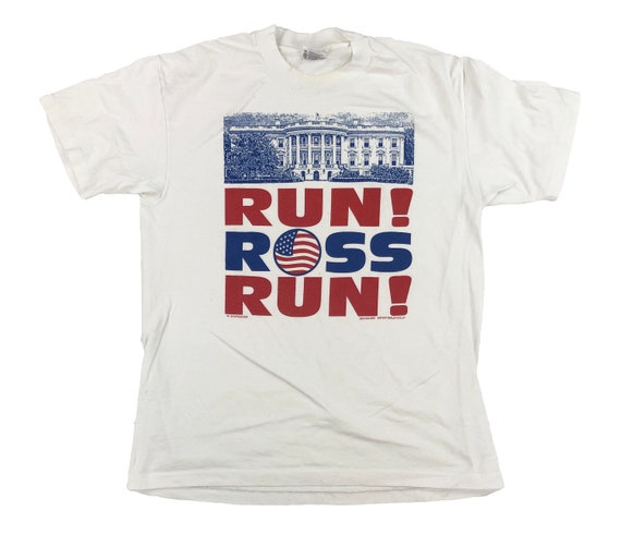 Vintage Run Ross Run Ross Perot T-Shirt - image 1