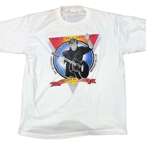 Vintage 1993 Paul McCartney World Tour T-Shirt