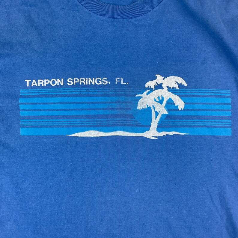Vintage Tarpon Springs Florida T-Shirt image 2