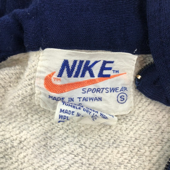 Vintage 70's Nike Orange Tag Full Zip Sweatshirt - image 5
