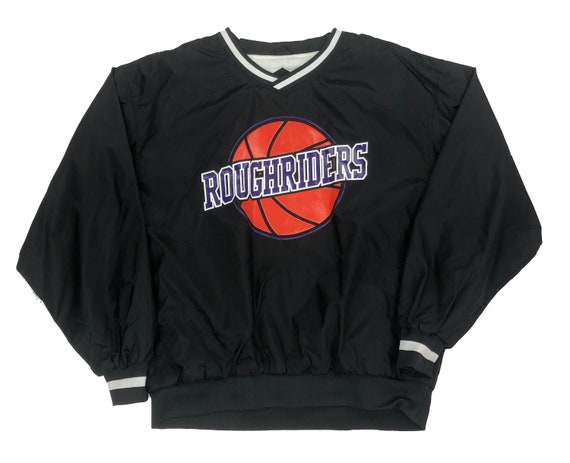 Vintage Rough Riders Basketball Pullover Jacket - image 1