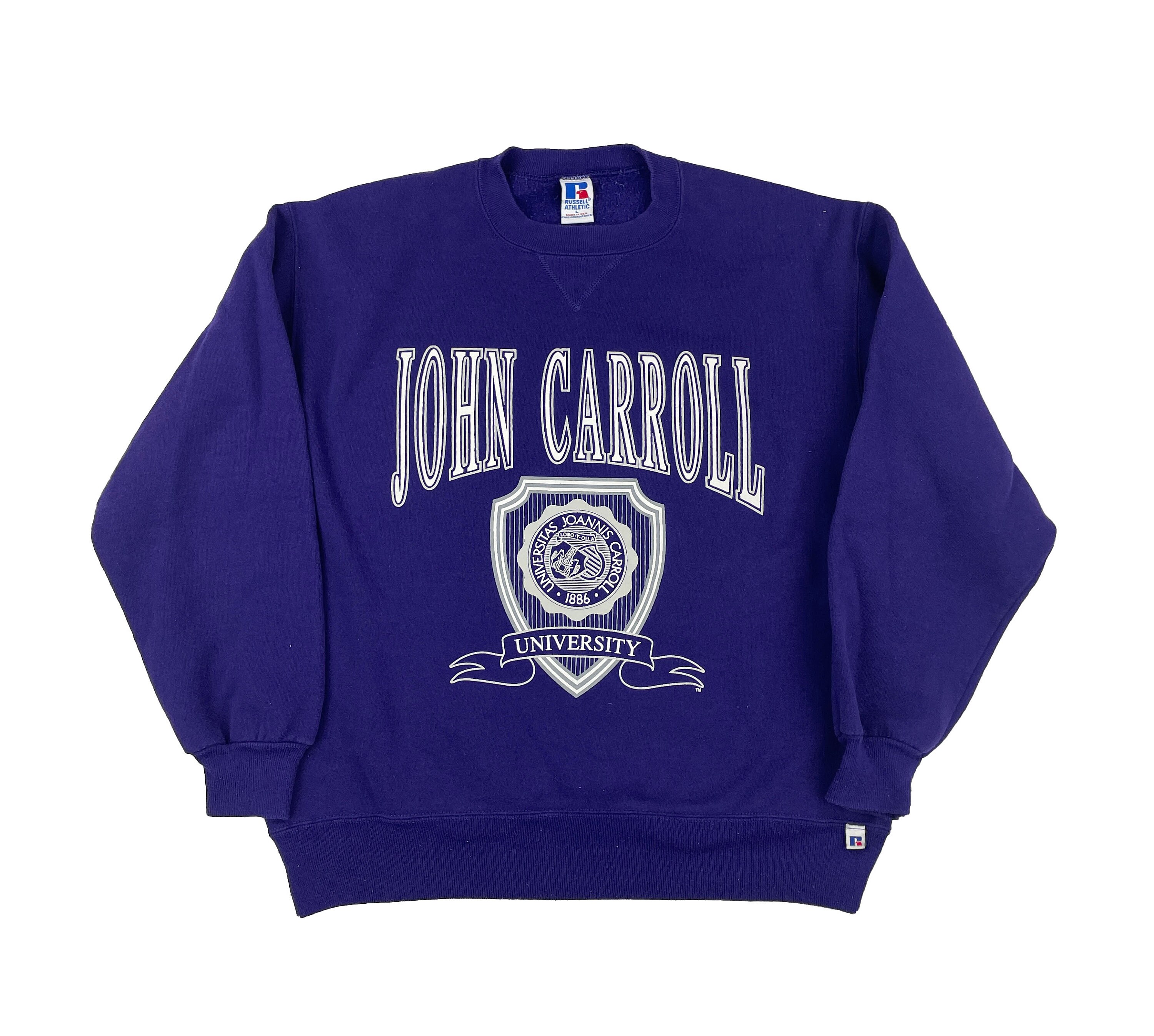 Vintage John Carroll University Crew Neck Sweatshirt Etsy Canada