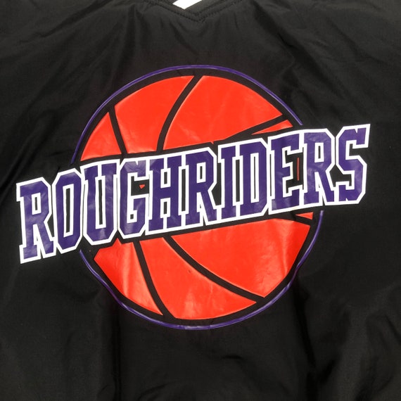Vintage Rough Riders Basketball Pullover Jacket - image 3