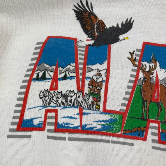 Vintage Alaska Collared Sweatshirt - image 5