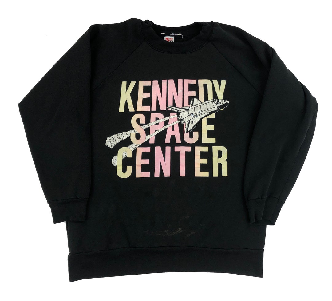 Vintage NASA Kennedy Space Center Crew Neck Sweatshirt - Etsy