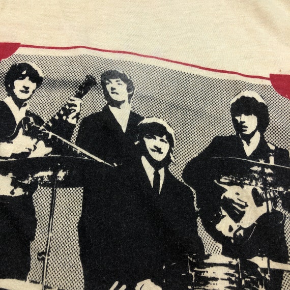 Vintage Beatles Ludwig T-Shirt - image 4