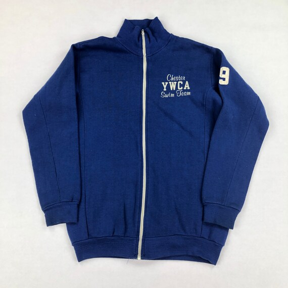 Vintage 60's Champion Tag YWCA Swim Team Full Zip