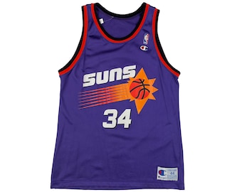 Phoenix Suns Charles Barkley jersey champion 36 mens purple