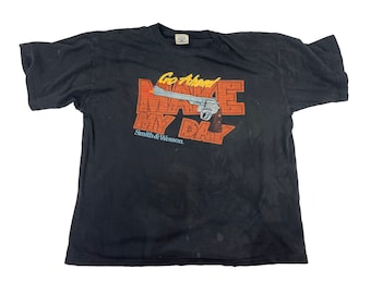 Vintage Smith and Wesson "Go Ahead Make My Day" T-Shirt