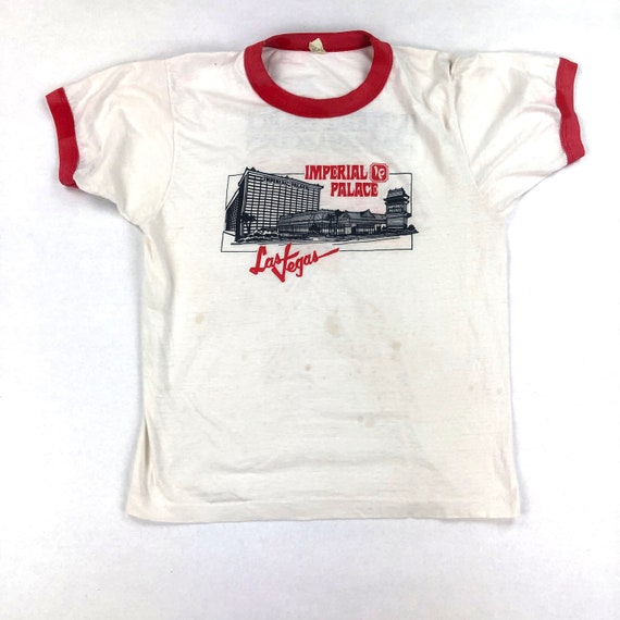 Vintage Imperial Palace Las Vegas Ringer T-Shirt