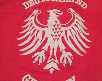 Vintage Germany Deutschland Crew Neck Sweatshirt