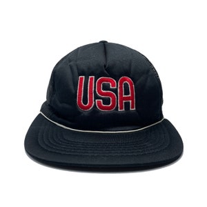Vintage USA Trucker Snapback Hat