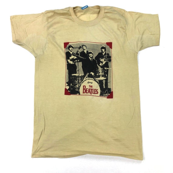 Vintage Beatles Ludwig T-Shirt - image 1