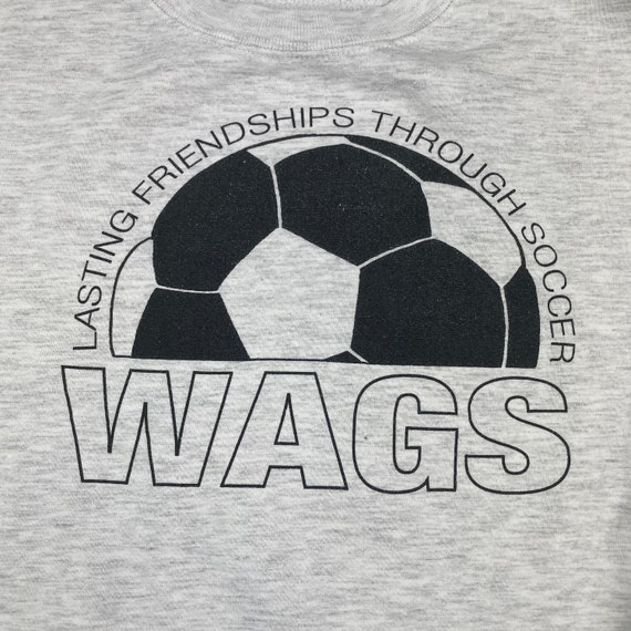 Vintage WAGS Soccer Umbro Crew Neck Sweatshirt - image 2