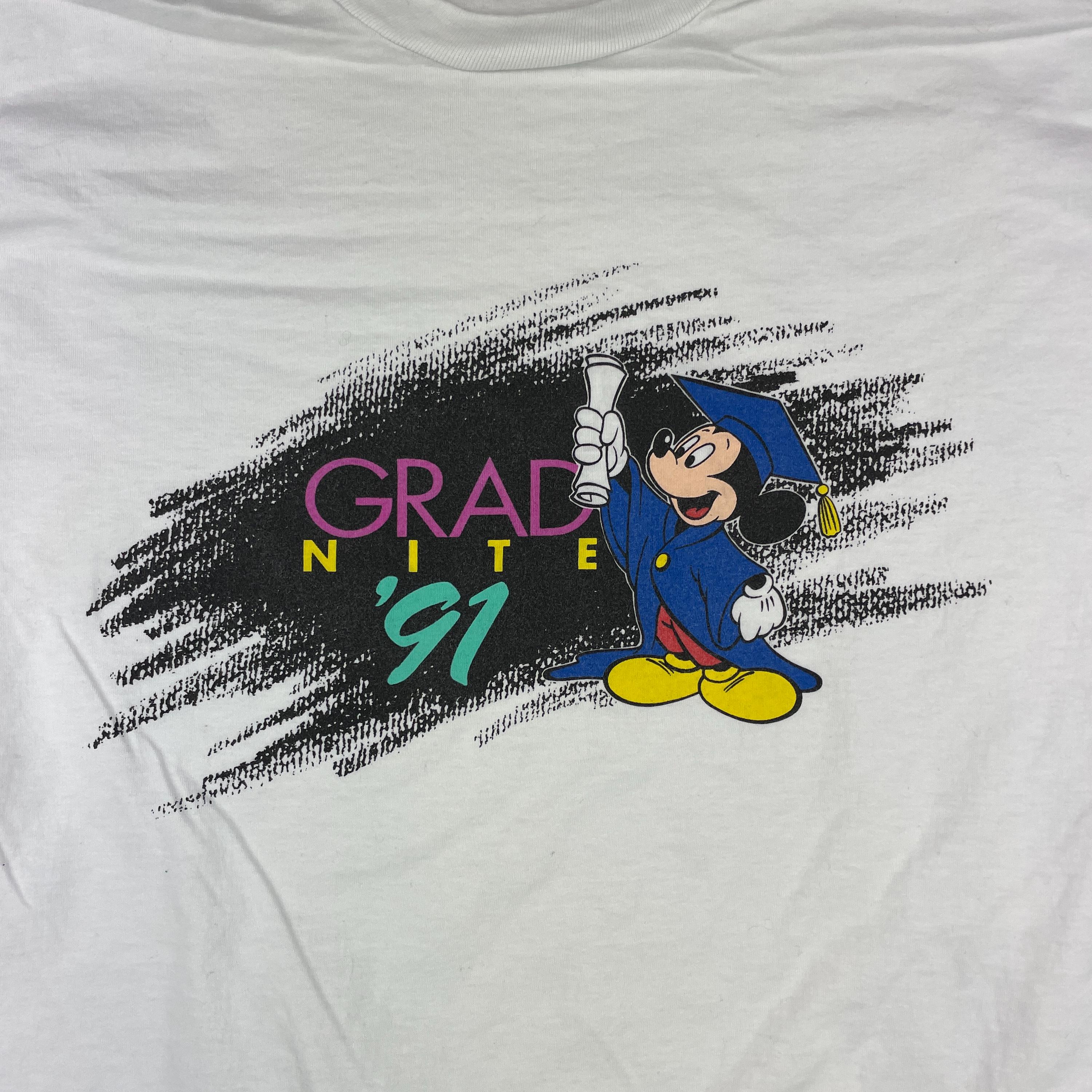 ヴィンテージ ミッキーマウス グラッドナイト 1991 Tシャツ - Etsy 日本