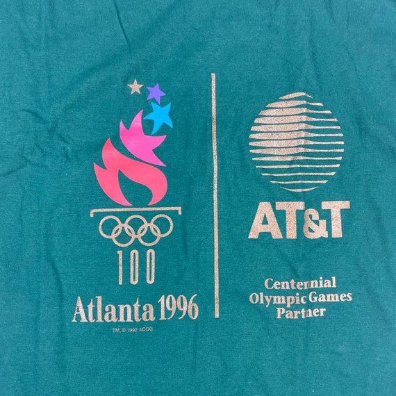 Vintage Atlanta 1996 Olympics T-Shirt - image 2