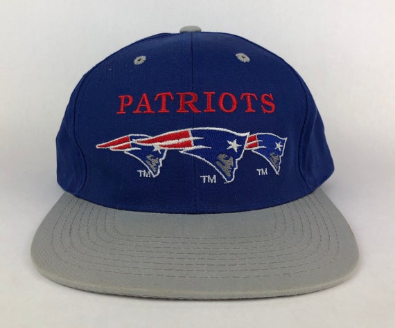 Vintage New England Patriots Triple Logo Snapback