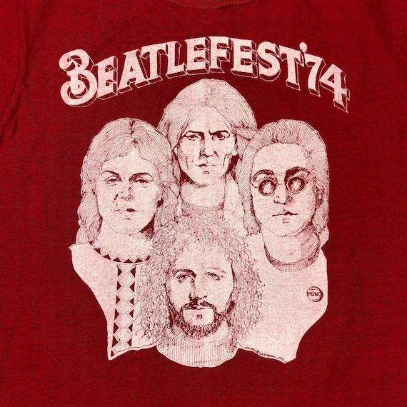 Vintage Beatles 1974 Beatlefest T-Shirts - image 4