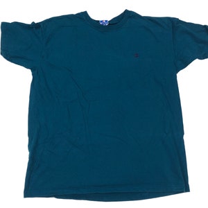 Vintage Turquoise Champion Brand T-Shirt