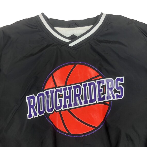 Vintage Rough Riders Basketball Pullover Jacket - image 2
