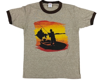 Vintage Fisherman Ringer T-Shirt