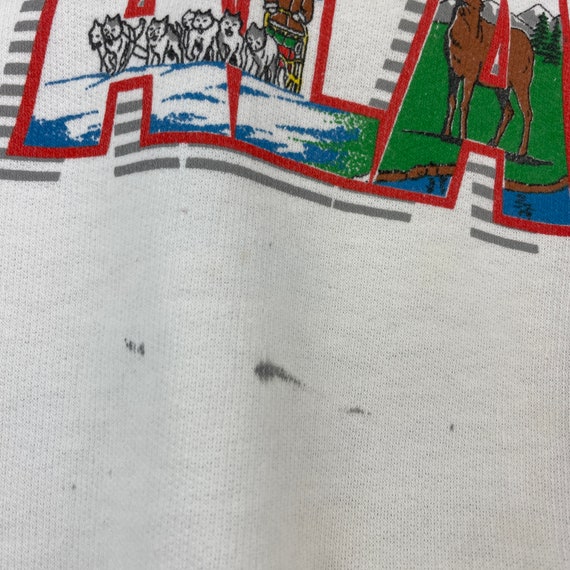 Vintage Alaska Collared Sweatshirt - image 3
