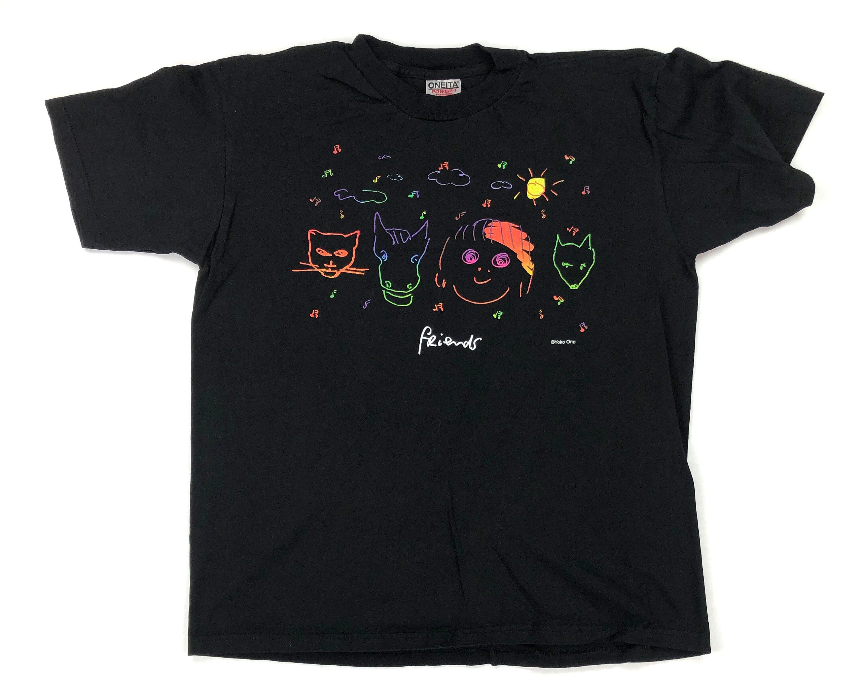Vintage Yoko Ono / John Lennon Friends T-shirt - Etsy