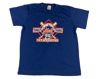 Vintage New York Mets 1969 25th Anniversary T-Shirt