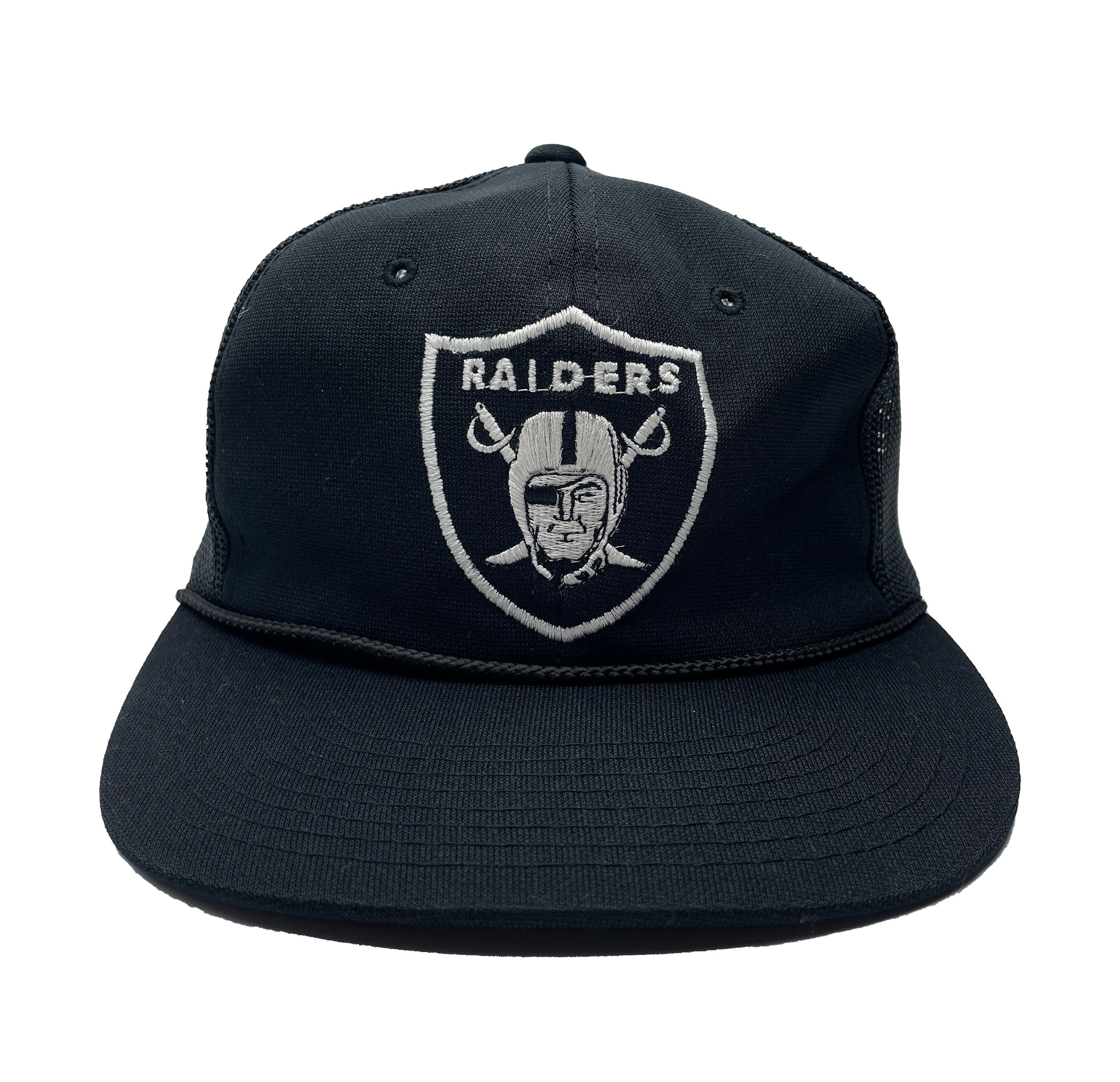 Ice Cube Raider Logo Snapback Fit Hat Black