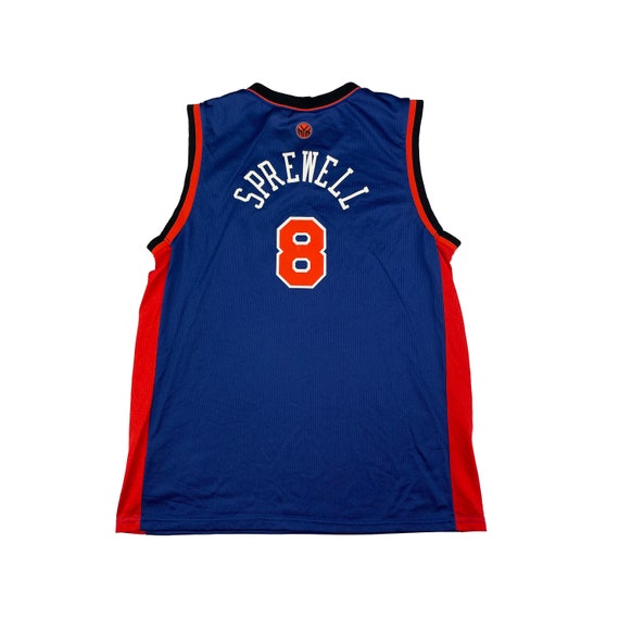 Official New York Knicks Jersey - Signed by Latrell Sprewell