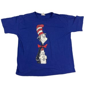 Vintage Katze im Hut T-Shirt