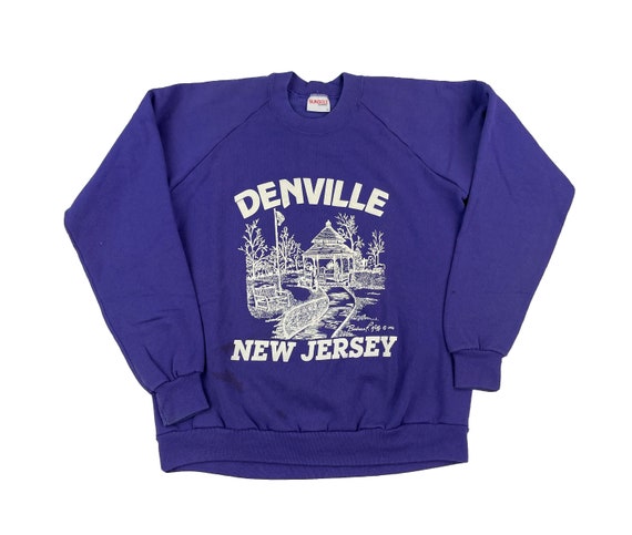 Vintage Denville New Jersey Crew Neck Sweatshirt - image 1